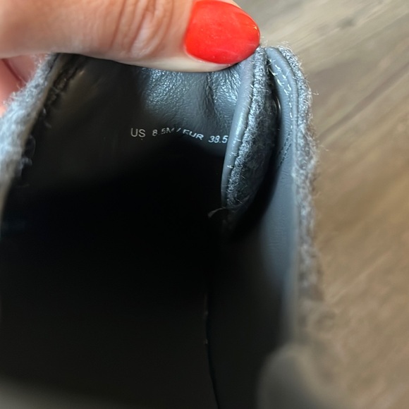 Vince Heaton Platform sneakers grey fabric upper rubber sole - Picture 8 of 10